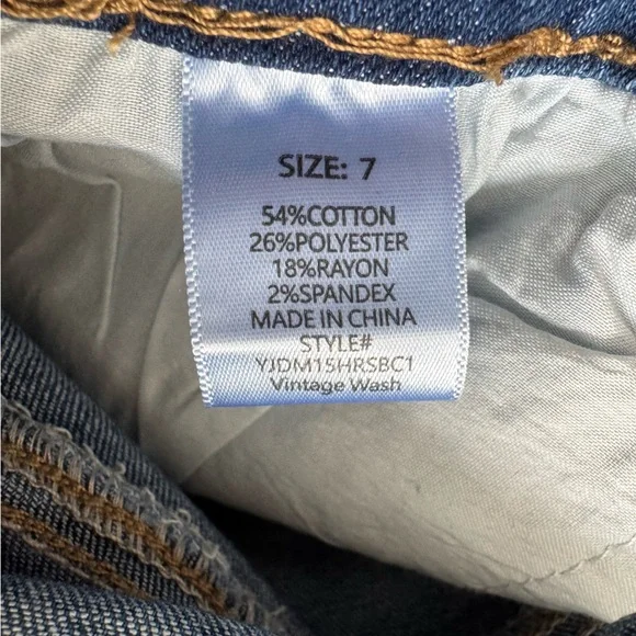 Fashion Nova Gemma Sculpting Stretch Bootcut Jeans Vintage Wash New Size 7 - Picture 9 of 10